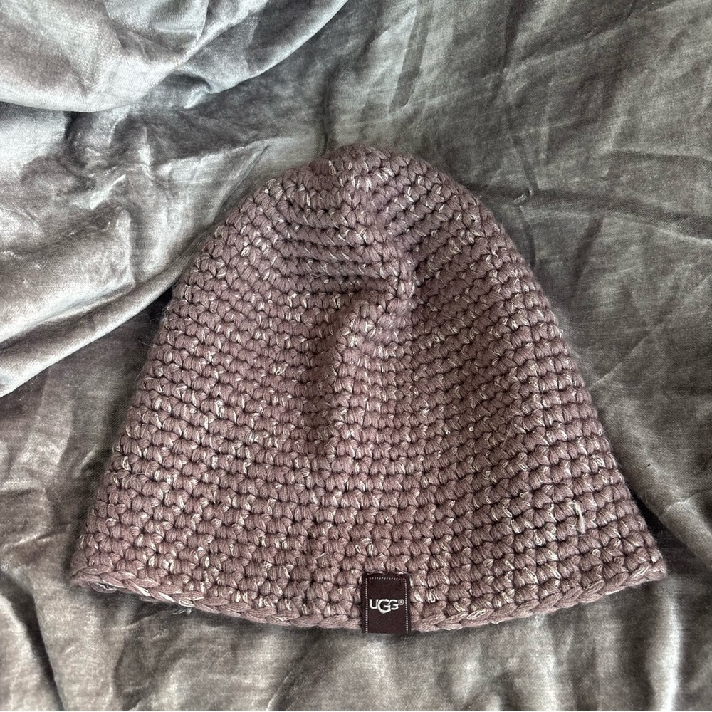 UGG Knit Beanie taupe/purple/grey